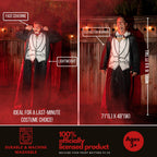 Franco Collectibles Universal Monsters Dracula Halloween Horror Super Soft Cozy Wearable Sleeved Throw Blanket, 70 in x 48 in (Officially Licensed Product)