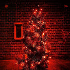 2-Pack Connectable Christmas Lights Outdoor, Total 164FT 400LED Christmas String Lights Waterproof with 8 Modes & Timer, Green Wire Twinkle Lights for Xmas Tree Decorations Outdoor Indoor, Red