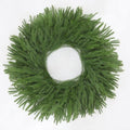 24" Norfolk Pine Wreath for Front Door, Real Touch Artificial Greenery Wreath Realistic Christmas Wreath for Wall,Fireplace,Windows,Indoor,Outdoor,Home,Holiday Decorations