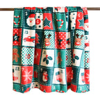 Gogreen Cozy Printed Blanket Twin Christmas Collection - 300 GSM Fleece Blanket Twin Size for Home Decoration, Ultra Soft (Twin - 60" x 80")