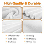 60×50 Halloween Throw Blanket for Women Men, Summerween Couple Boo Throw Blanket, Halloween Fall Flannel Blankets Hallo-Ween Boo Basket Stuffers for Him Her National Boyfriend Day Sofa Blankets