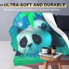 VODRM Cute Ghost Blanket Halloween Fall Holiday Decor Gothic White Spirit Witch Throw Gifts for Kids Lightweight Soft Fleece Moon Bat Witchy Blankets for Horror Spooky Goth Decoration 50x60in