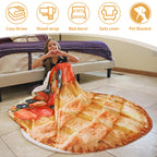 Catalonia Funny Fruit Pie Wrap Blanket for Kids & Adults, Quirk Gifts for Teenage Boys & Girls, Halloween Throw Blanket for Bed & Sofa, 59 inch