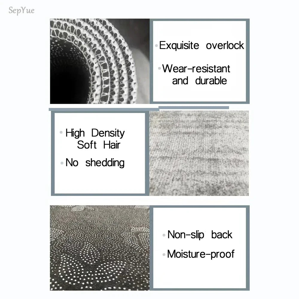VIKAMA Kitchen Floor Mat Living Room And Bedroom Entrance Door Mat Home Decoration Laundry Room Corridor Long Small Carpet