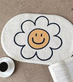VIKAMA Simple Carpet Coffee Shop Carpet Living Room Rug For Bedroom Entrance Hall Doormat Bedroom Decoration  Bathroom Floor Mat