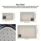 Chinese Lucky Door Mat Congratulations Get Rich Pattern Festive Red Style Perfect For Spring Festival Home Porch Indoor Decor