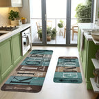 VIKANA Creative Floor Mat Fish School Carpet Kitchen Rug Long Carpet Soft Rug For Bedroom Door Mat Living Room Carpet Home Decor