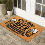 VIKAMA Beer Lovers Welcome Rug Living Room, Bedroom, Entryway Doormat Soft, Comfortable, Skin-Friendly Carpet Home Decor