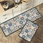 VIKAMA 1/2pcs Kitchen Floor Mat, Anti-Slip And Easy To Maintain, Home Decoration, Entrance Porch Carpet, Living Room Floor Mat