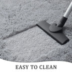 VIKAMA Soft Running Rug, Plush And Fluffy Bedroom And Living Room Carpet, Nursery And Children's Room Floor Mat For Home Decor