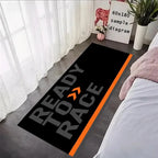 Ready To Race Front Floor Door Entrance Mat Motorcycle Carpet Garage Racing Cool Moto Display Anti-slip Mat Home Decoration Rugs