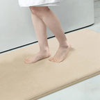 VIKAMA Bathroom Water-absorbent Floor Mats Bathroom Doorway Quick-drying Anti-fall Non-slip Foot Mats Restroom Mats Home Decor
